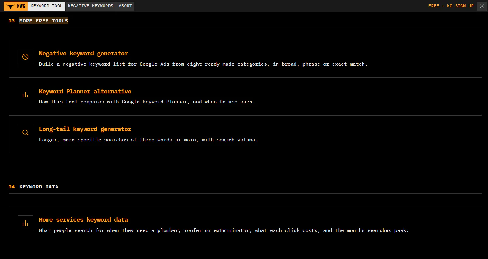 Keyword Cowboy Free Keyword Research... gallery image
