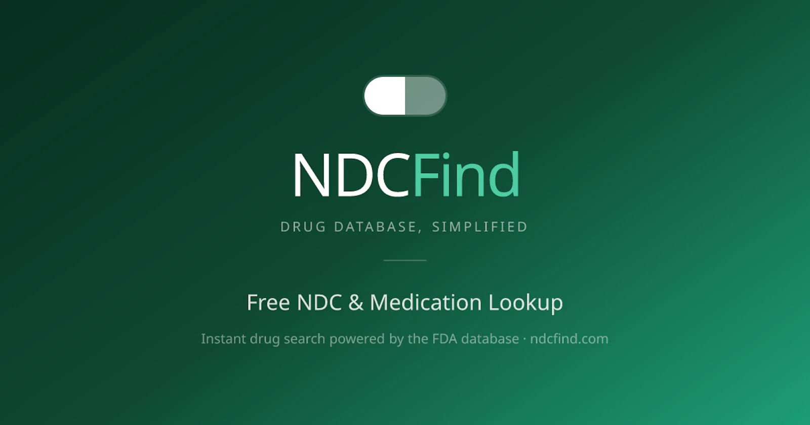 NDCFind screenshot 1