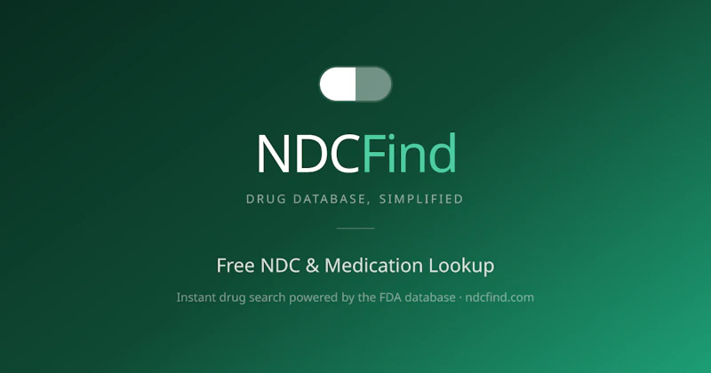 NDCFind screenshot 1