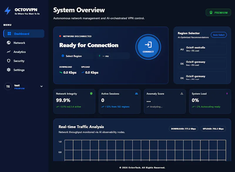 OctoV VPN screenshot 3