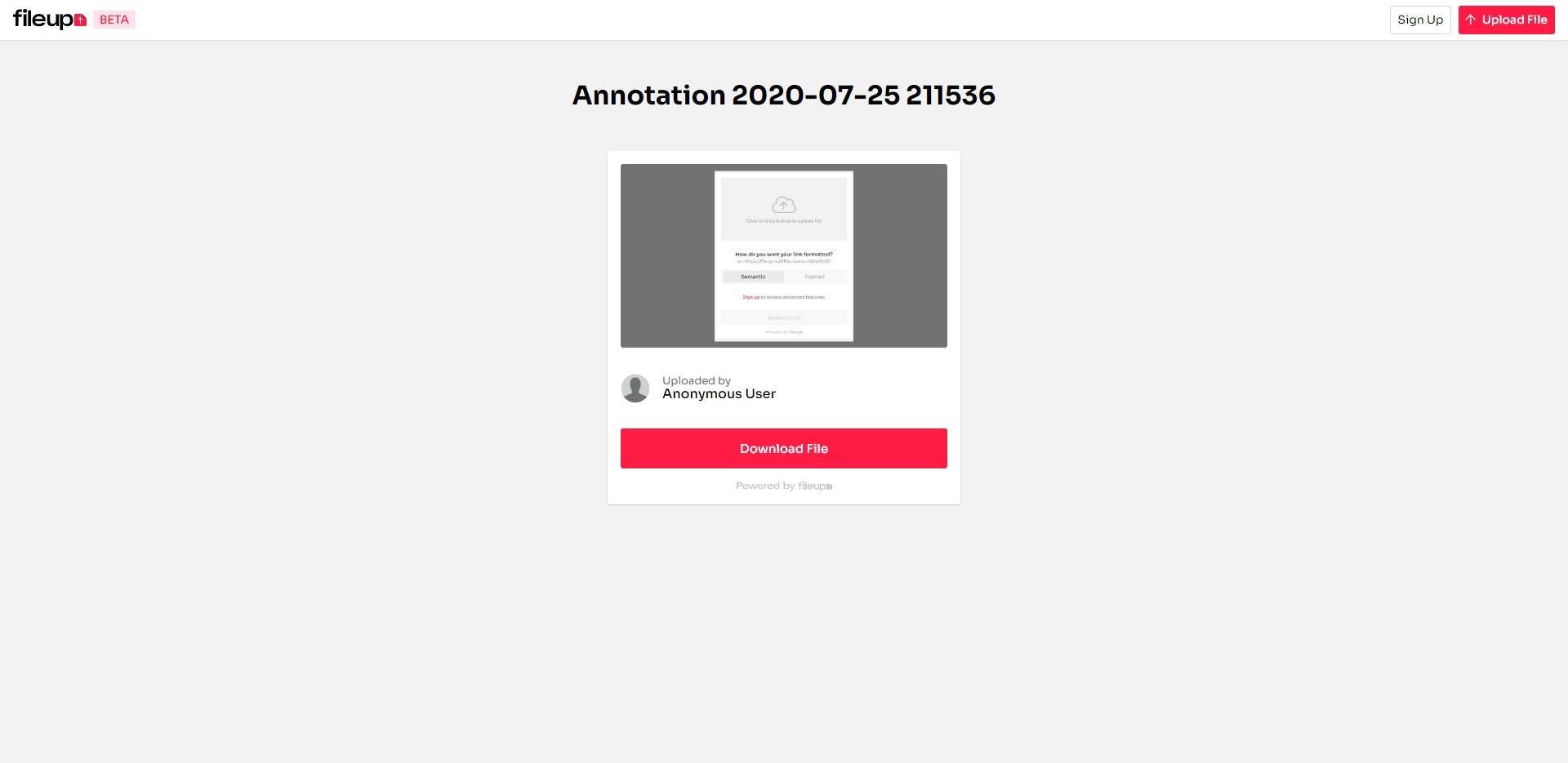 FileUp gallery image