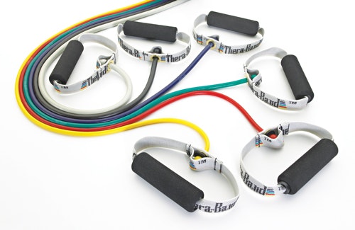 THERABAND RESISTIVE EXERCISE TUBING 