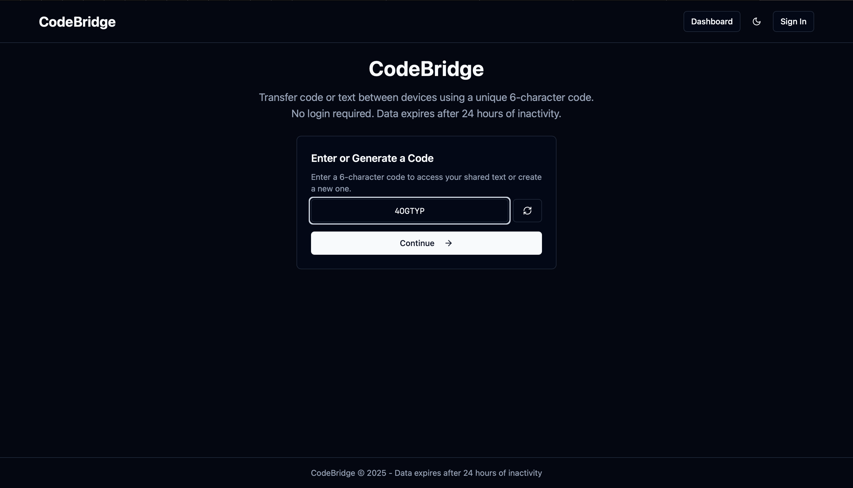 Media CodeBridge - Salin kod merentasi peranti dengan serta -merta - tiada log masuk, tiada persediaan 1