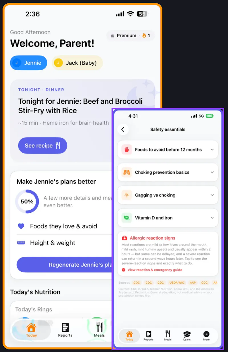 From first bites to big-kid plates screenshot 2