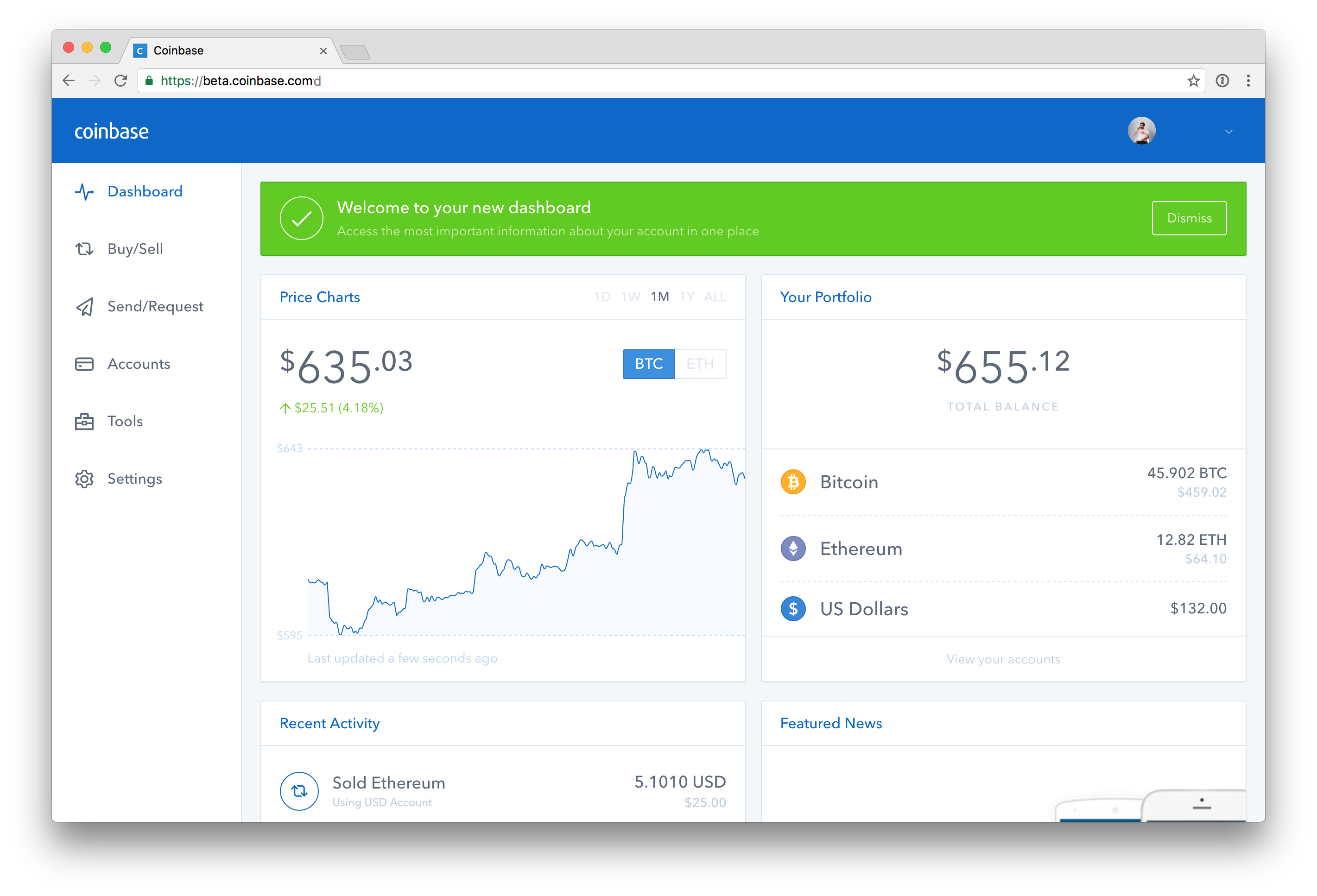 How to move bitcoin from coinbase wallet to vault