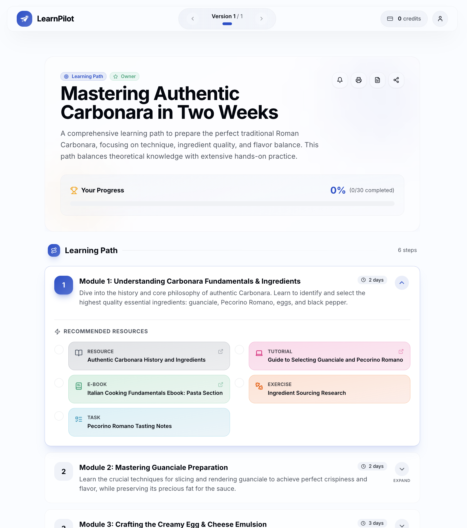 LearnPilot - Screenshot 4 showing product features and functionality