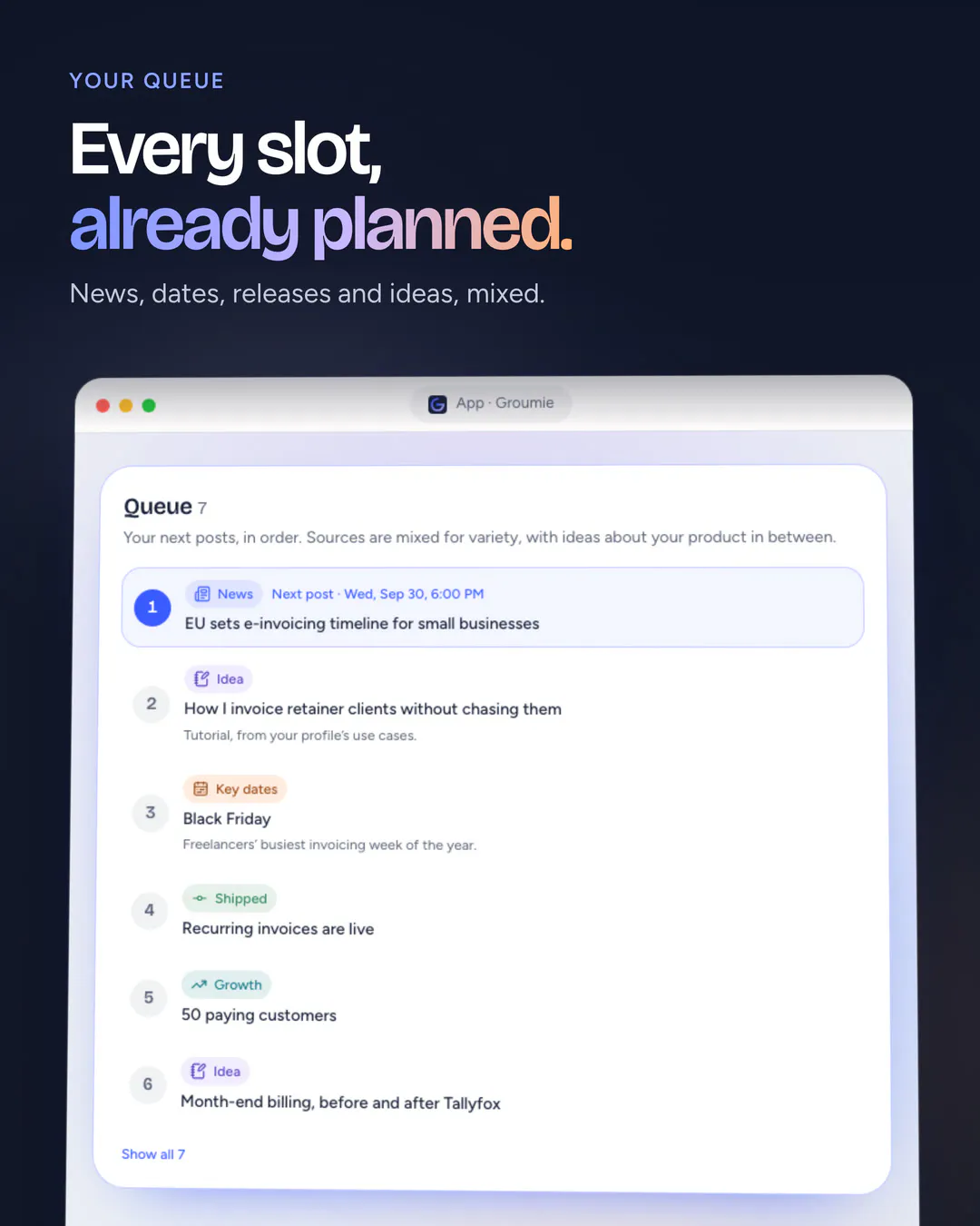 Groumie gallery image