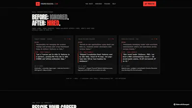 yourcvsucks.com —Vera will roast your CV gallery image