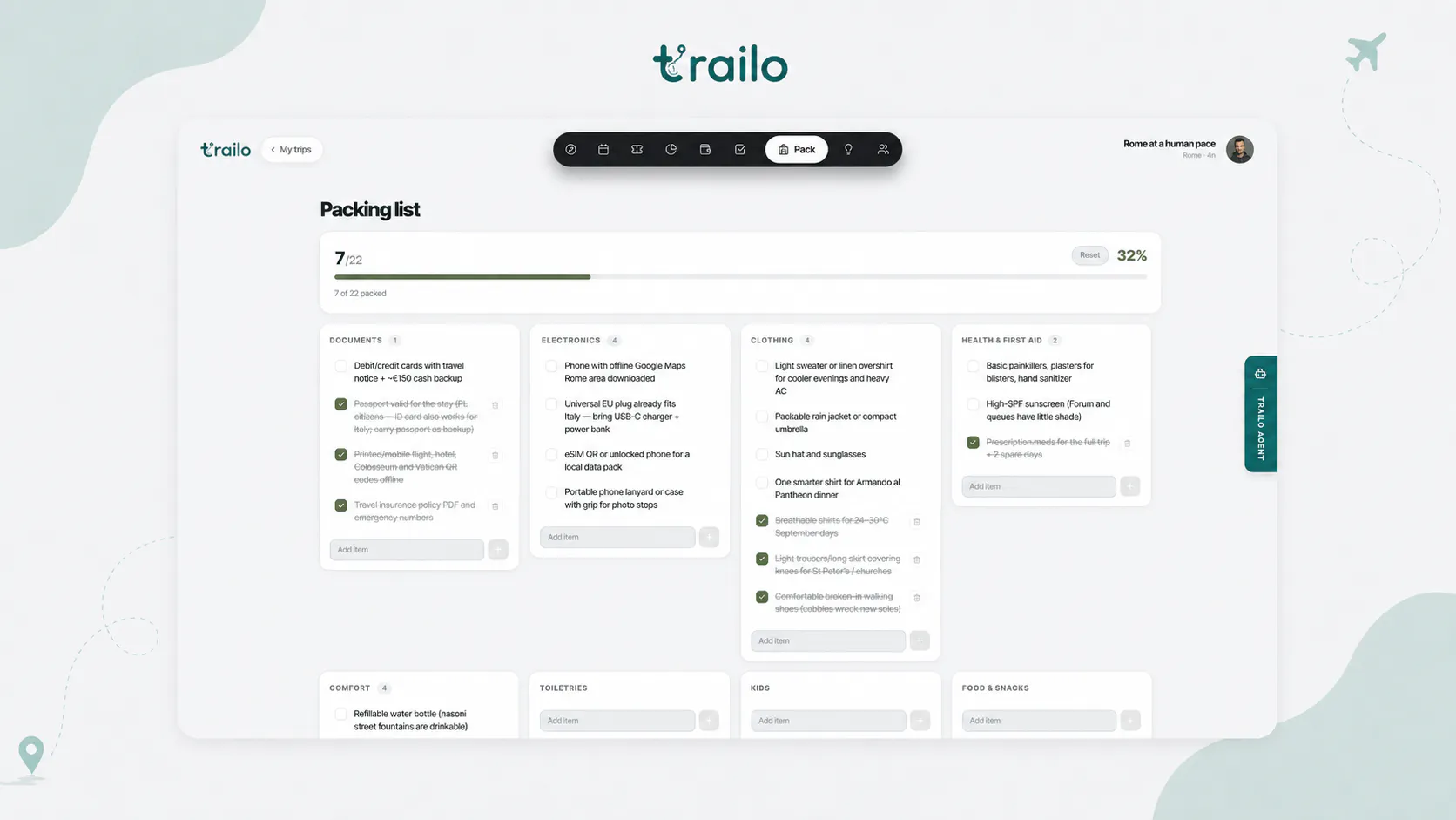 Trailo - AI Trip Planner & Organizer gallery image