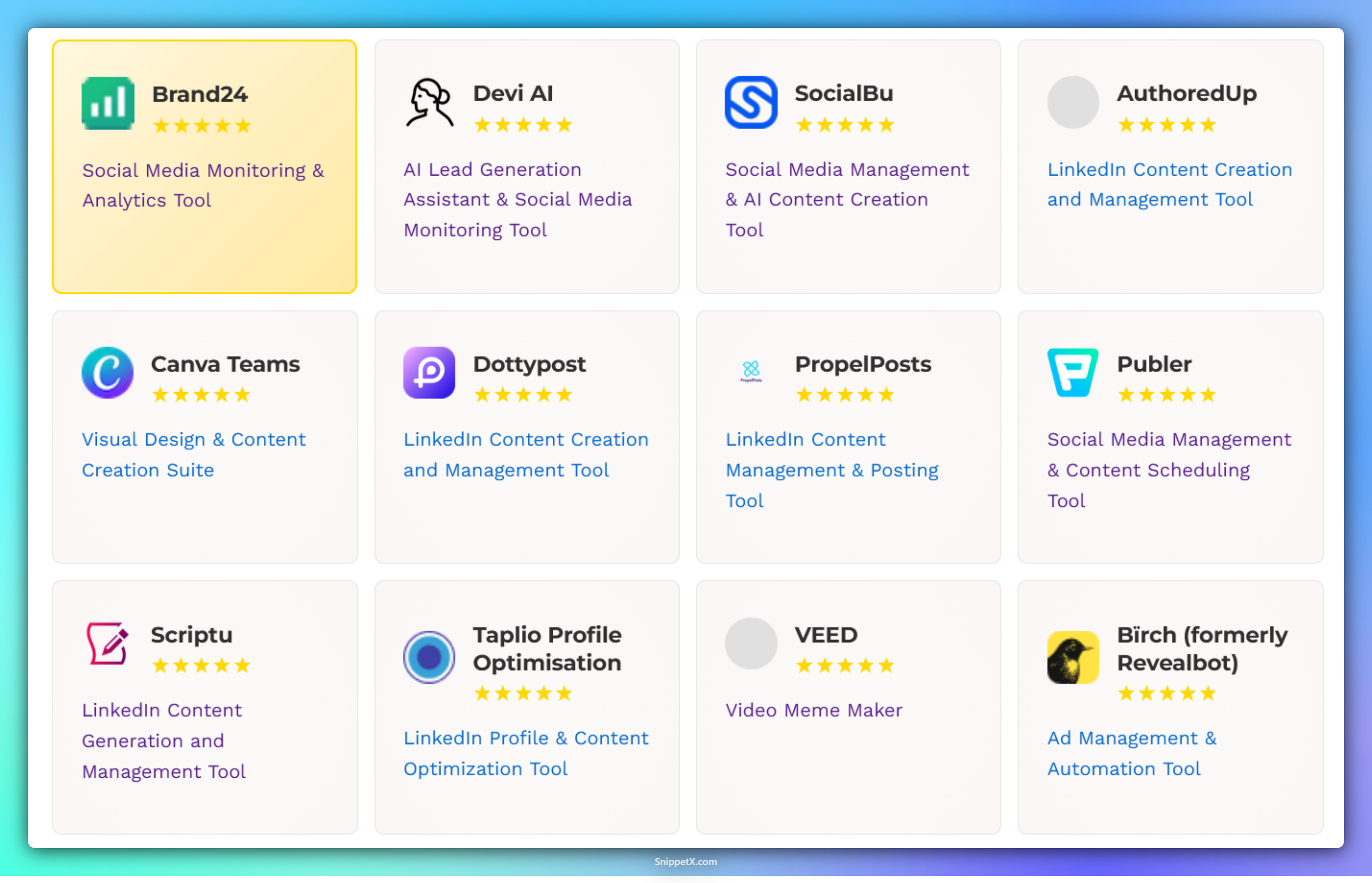 TopSocialTools.com - Directory for Social Media Tools That Drive Results media 1