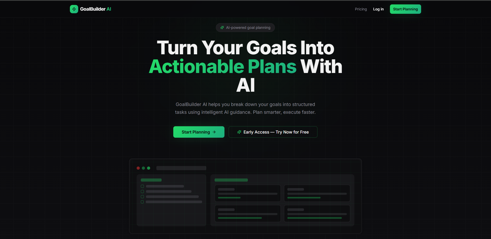 GoalBuilder AI gallery image