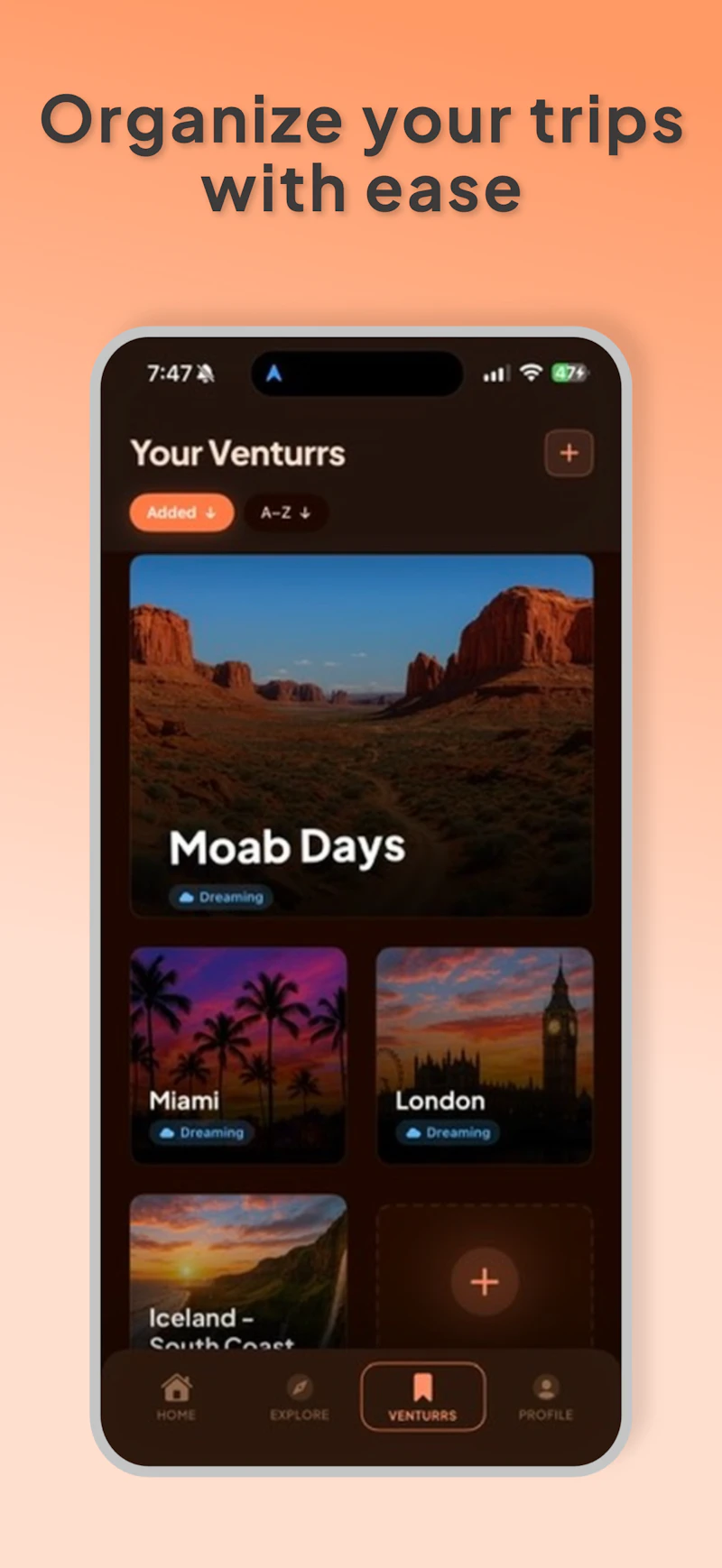 Venturr screenshot 5