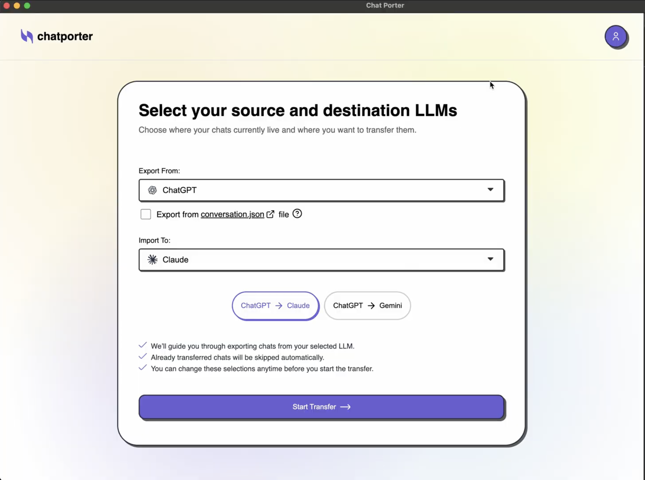 Move your chats from ChatGPT to Claude gallery image