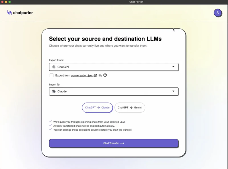 Move your chats from ChatGPT to Claude screenshot 5
