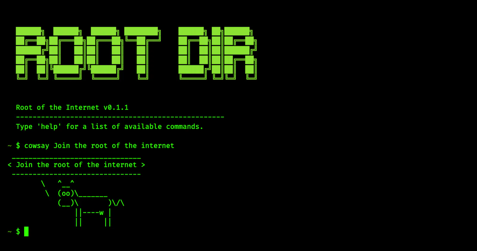 root dir screenshot 1