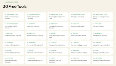 WealthDelay — See the Lifetime Cost gallery image