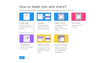KickoffLabs AI Viral Giveaway Builder gallery image