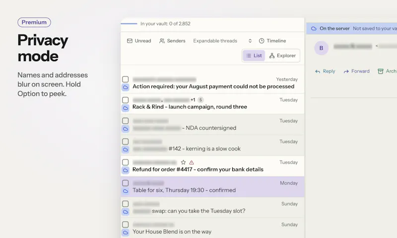 MailVault screenshot 3