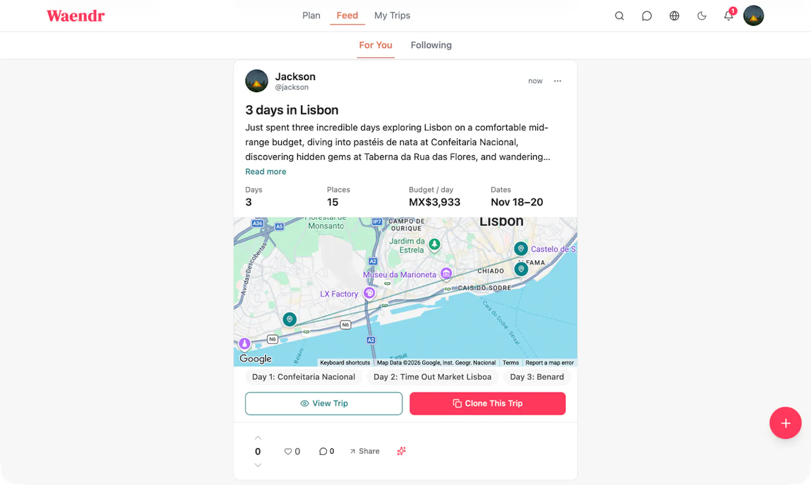 Waendr screenshot 5