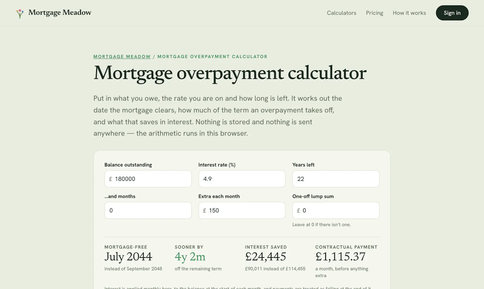 Mortgage Meadow screenshot 3