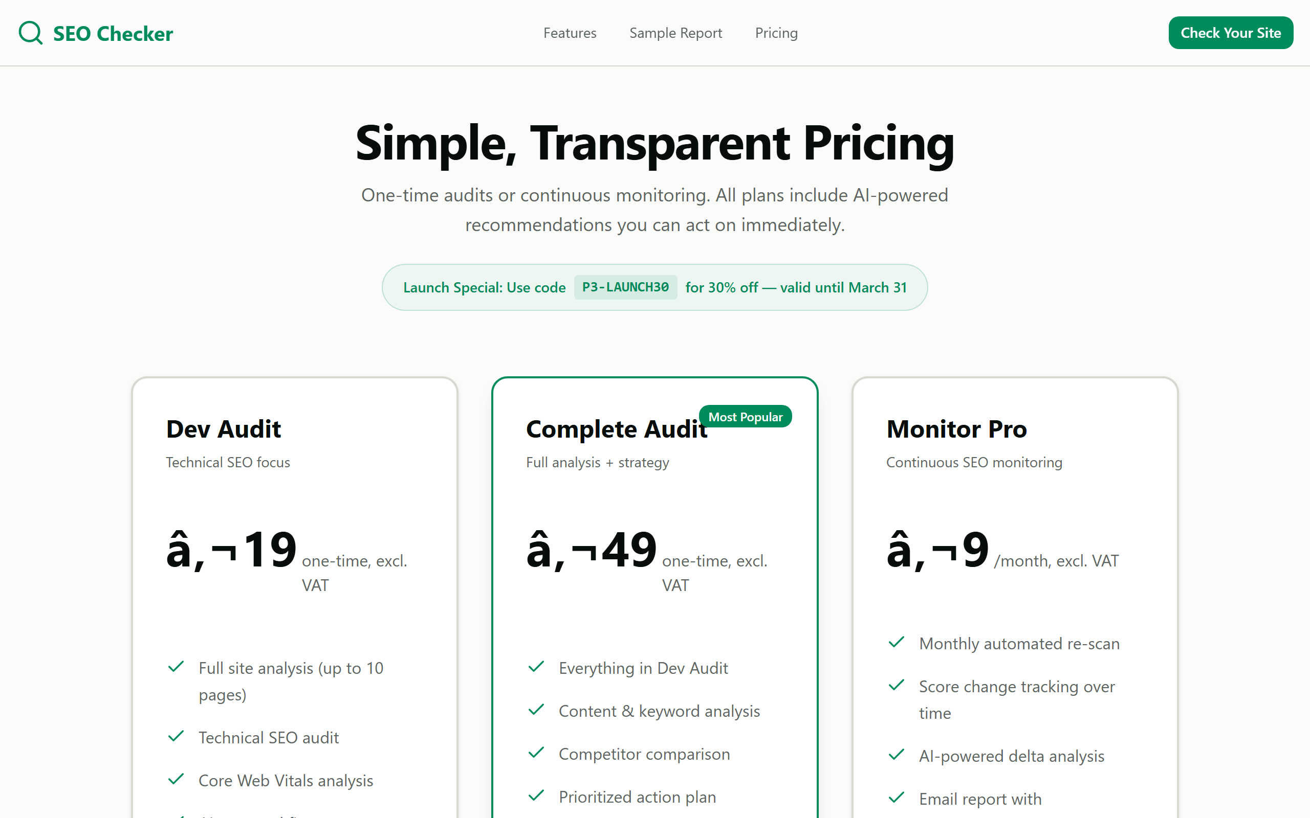 SEO Checker gallery image