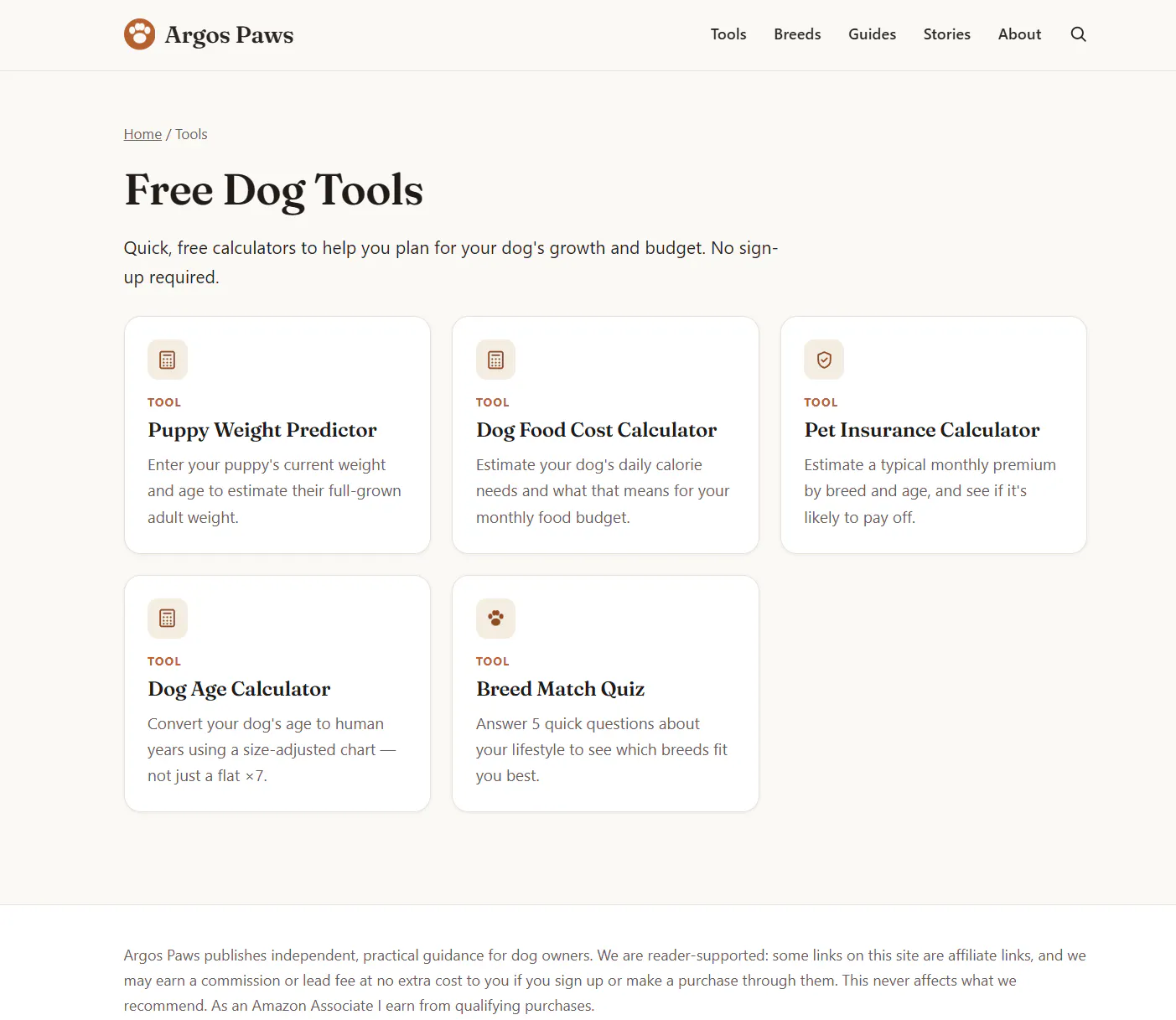 Argos Paws gallery image