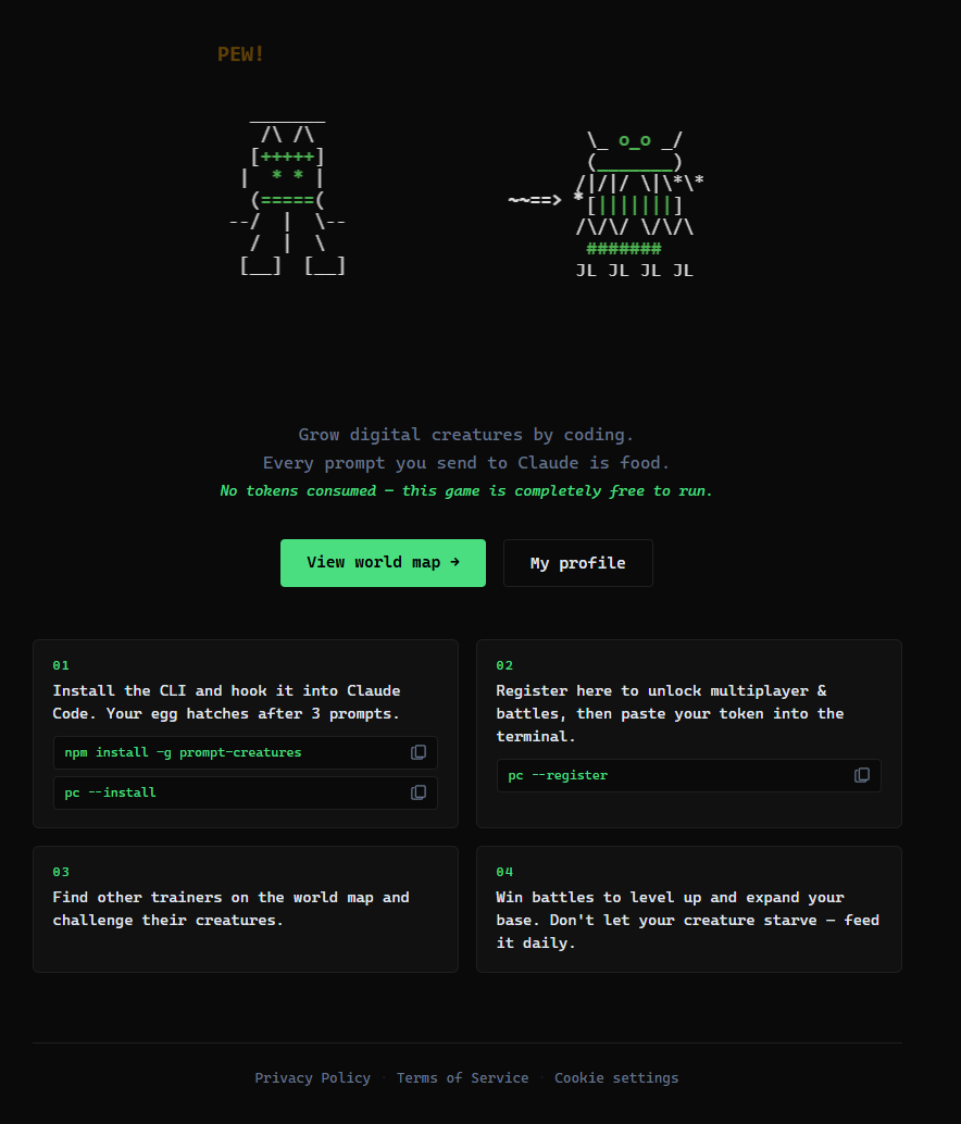 Prompt Creatures gallery image