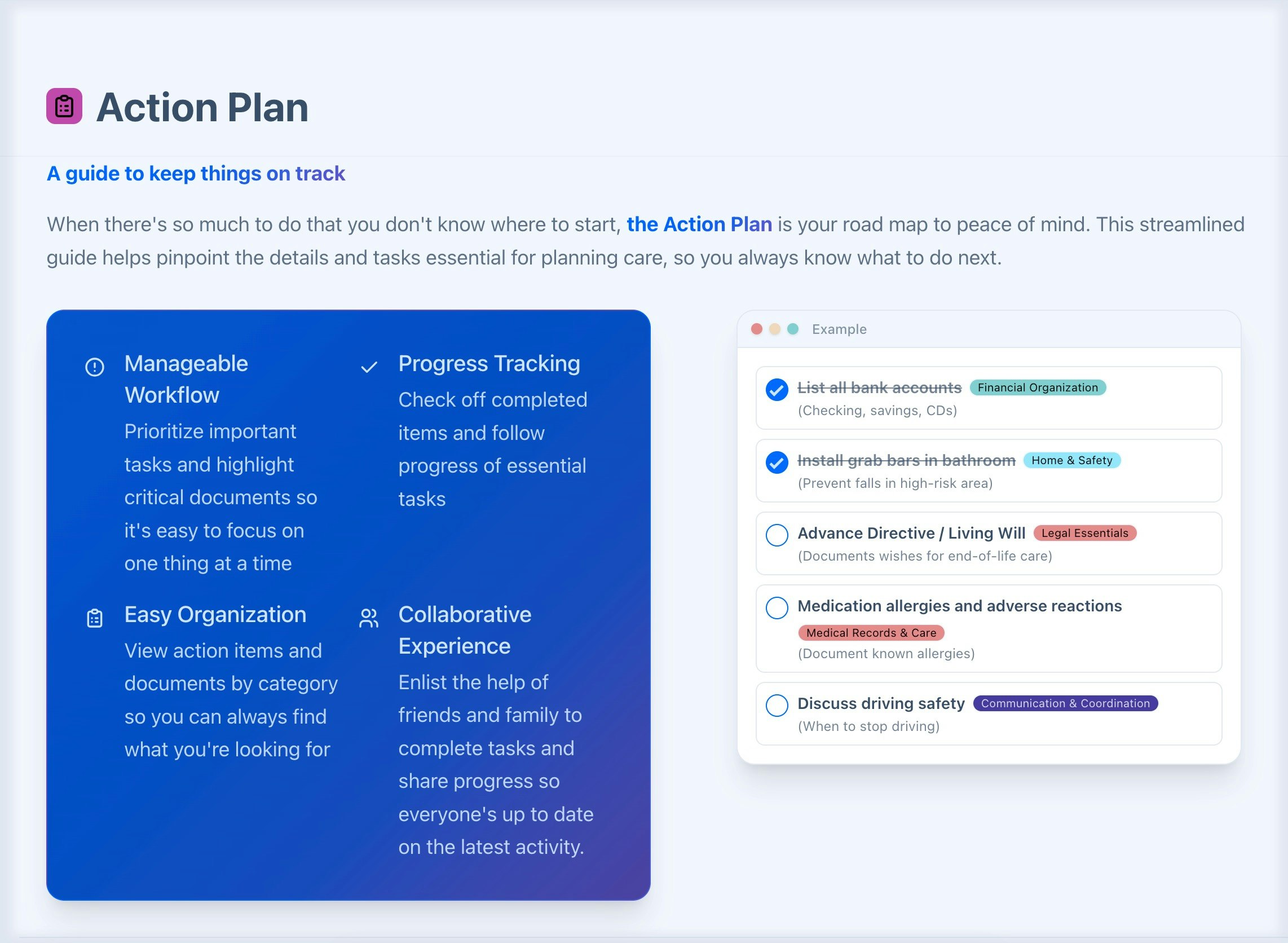 Followspot: We care for the caregivers - Main product screenshot demonstrating key features and user interface