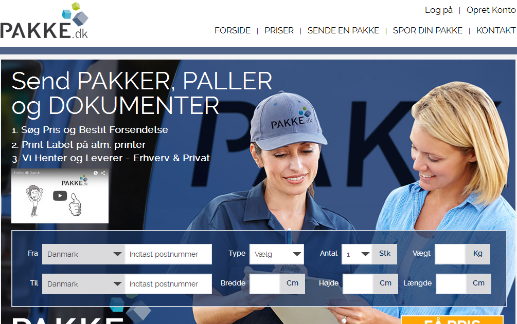 Shipping national and domestic in Denmark gallery image