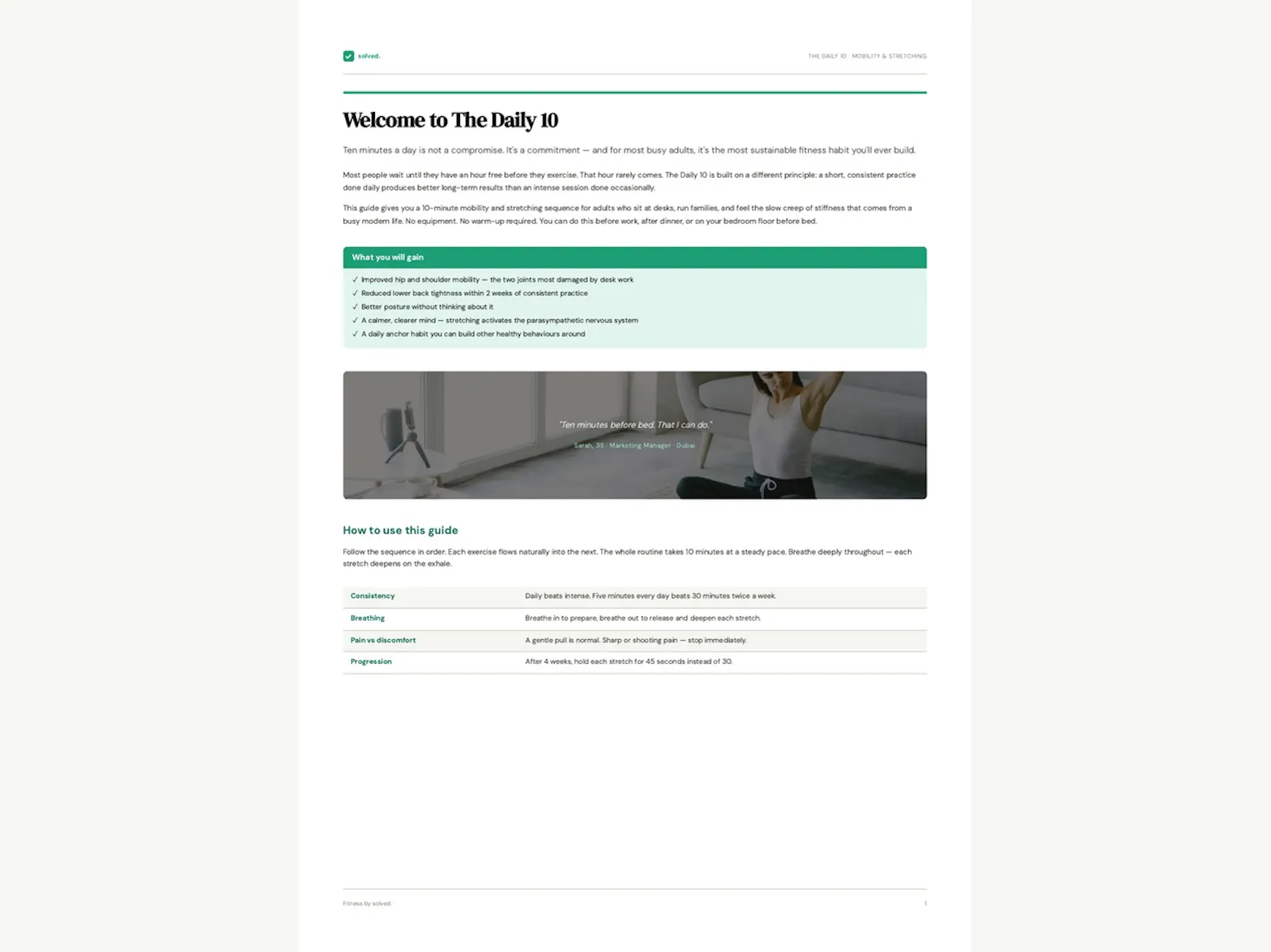 Fitness by solved. screenshot 8