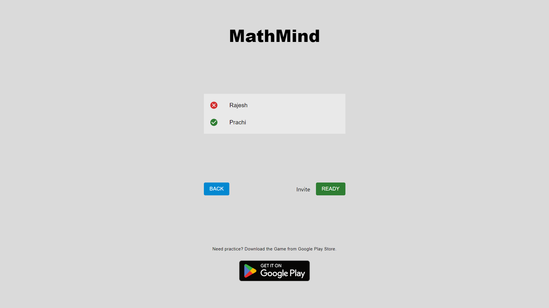 Math Mind Online Multiplayer Game gallery image