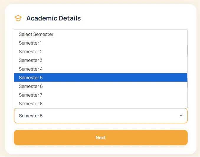 SRM GPA Calculator screenshot 4