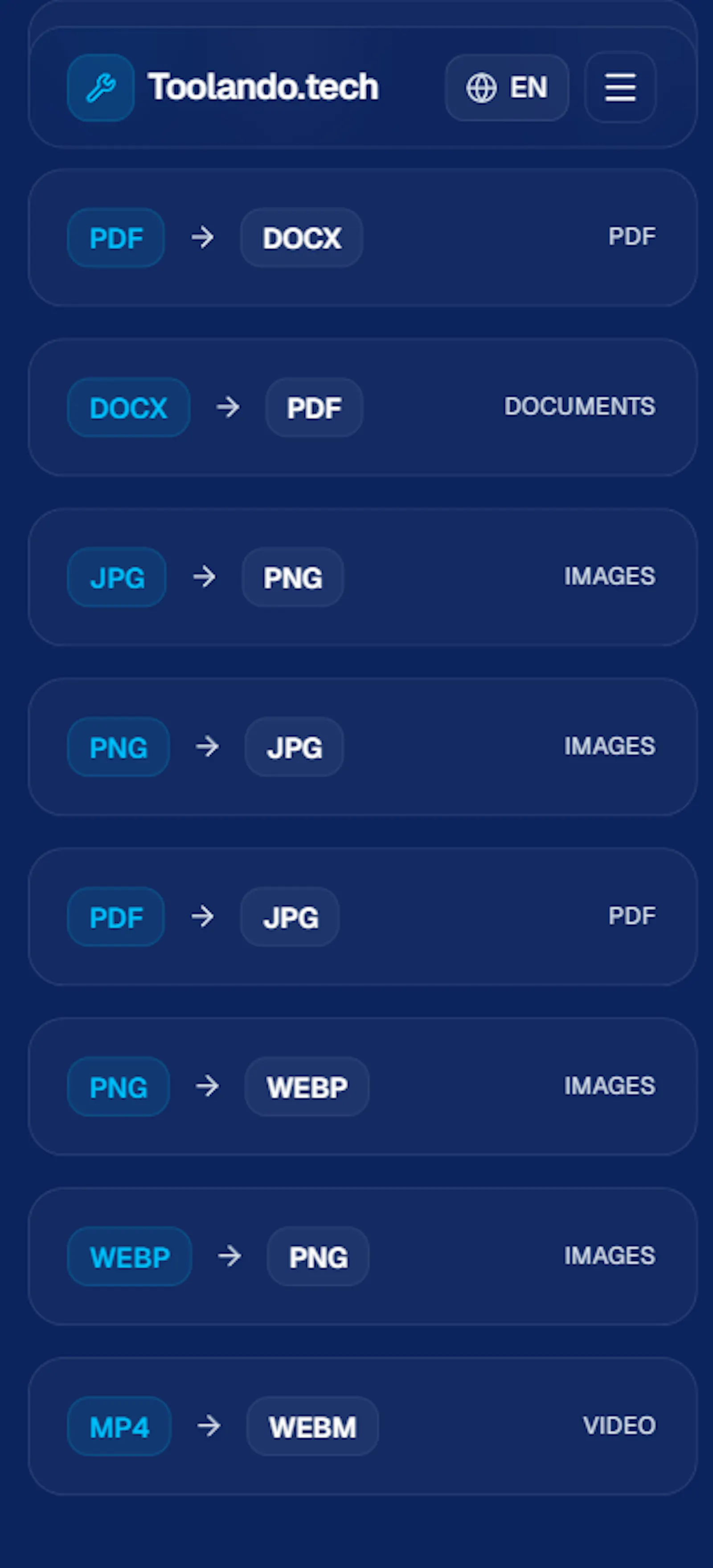 Toolando.tech screenshot 7