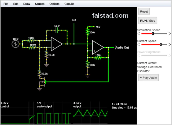 Electronic Circuit Simulator