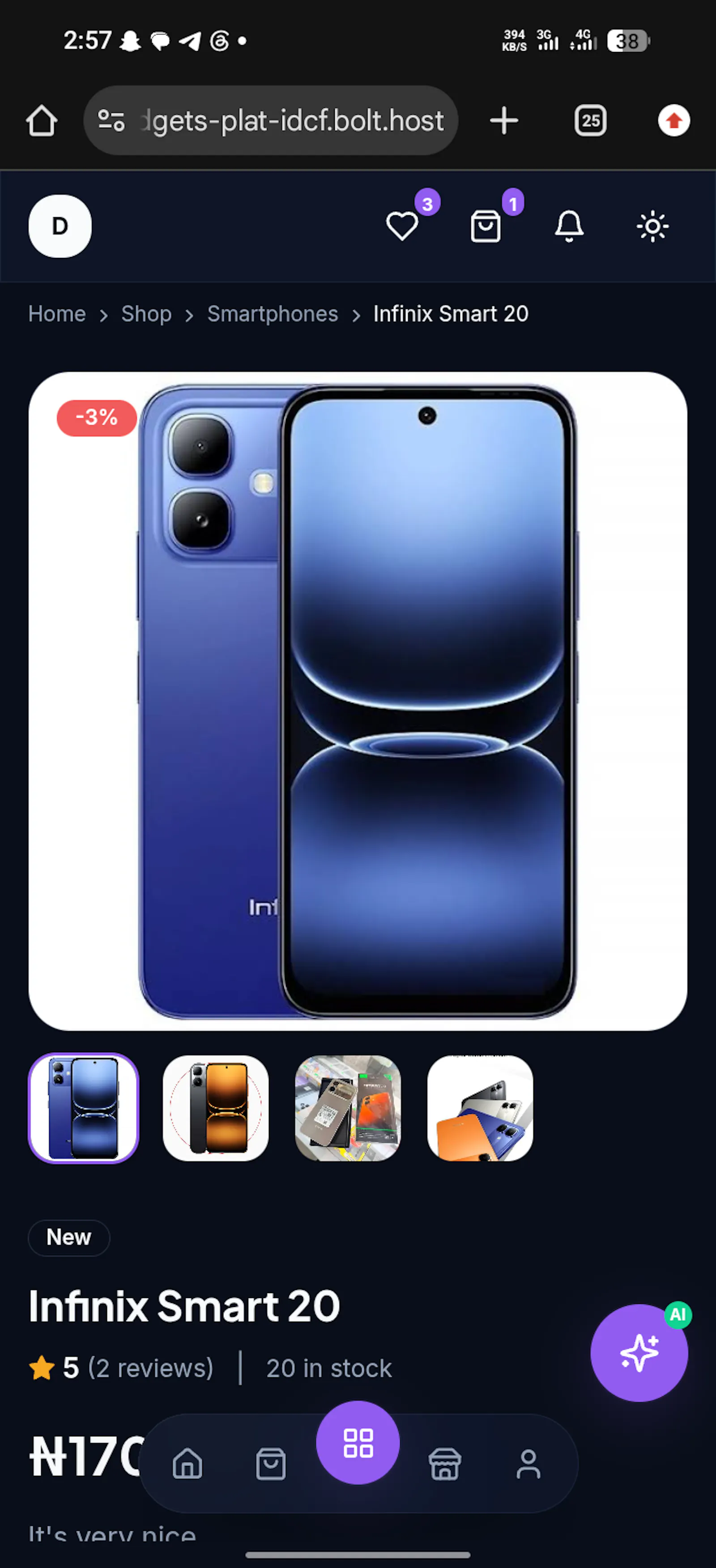 Davelex Gadgets — Buy. Sell . Deliver. screenshot 2