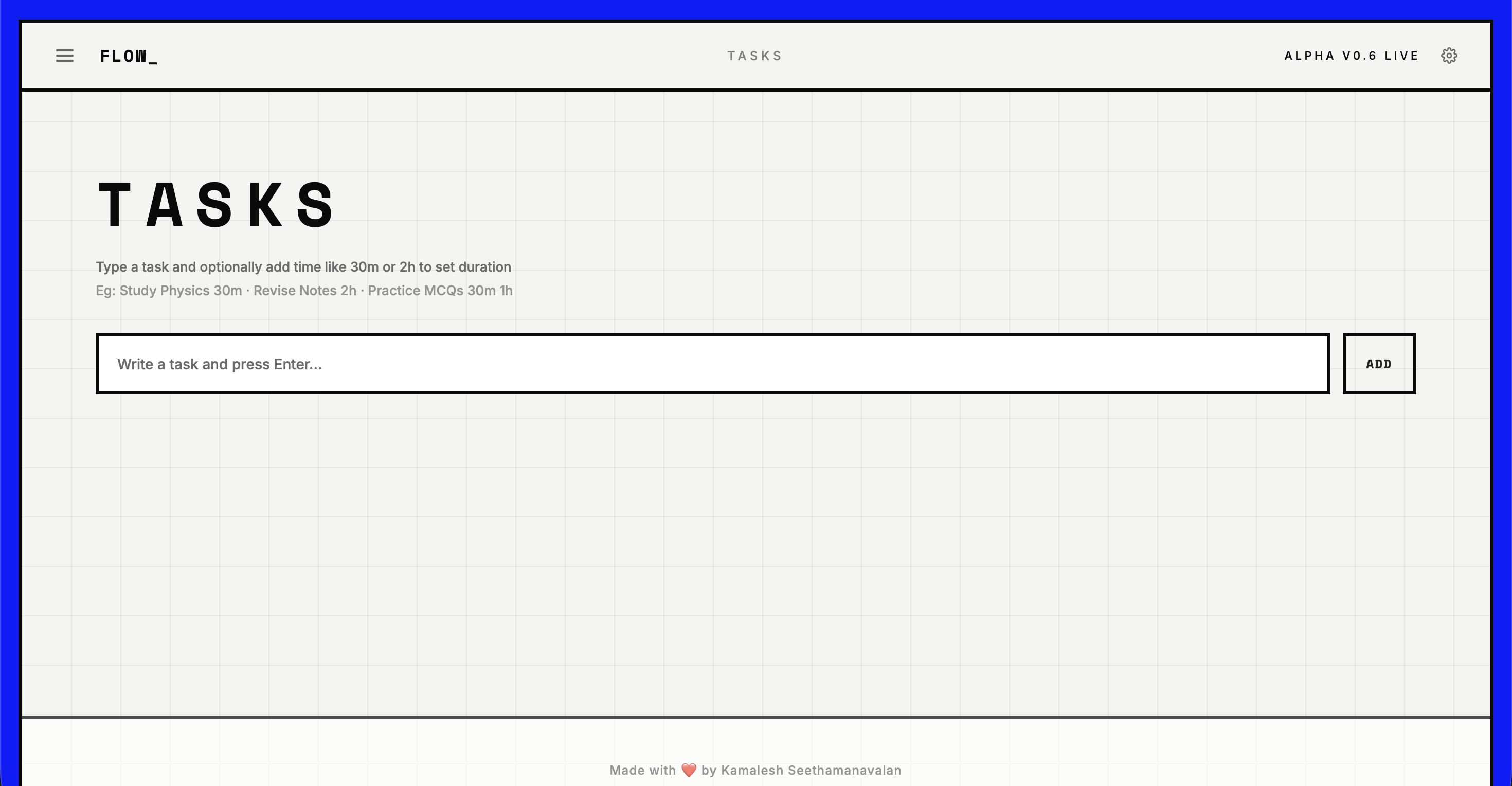 FLOW - Focus System - Screenshot 4 showing product features and functionality