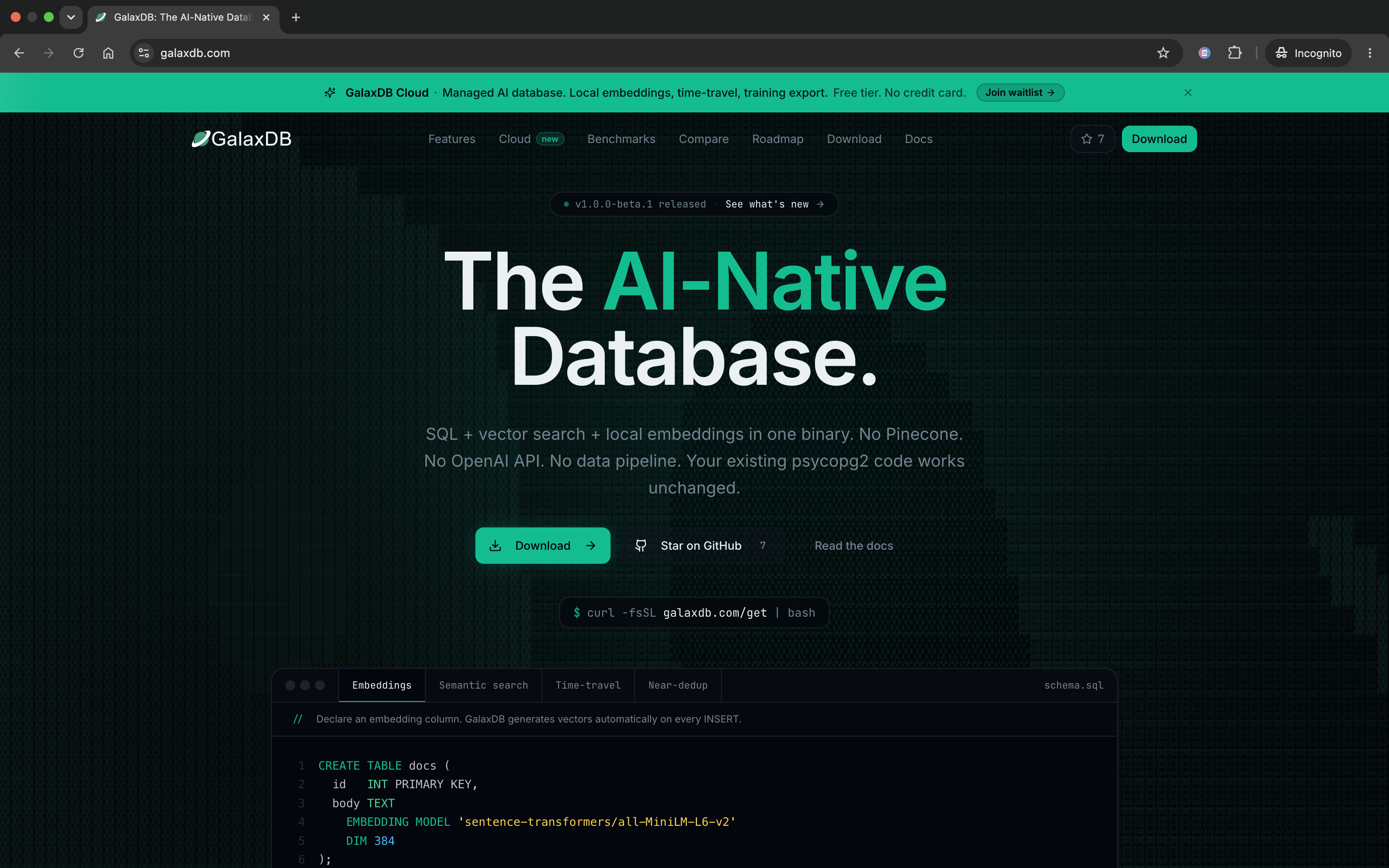 GalaxDB gallery image