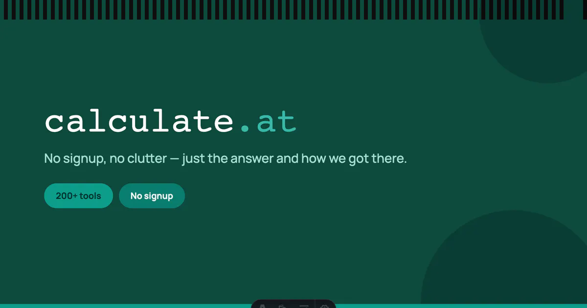 calculate.at