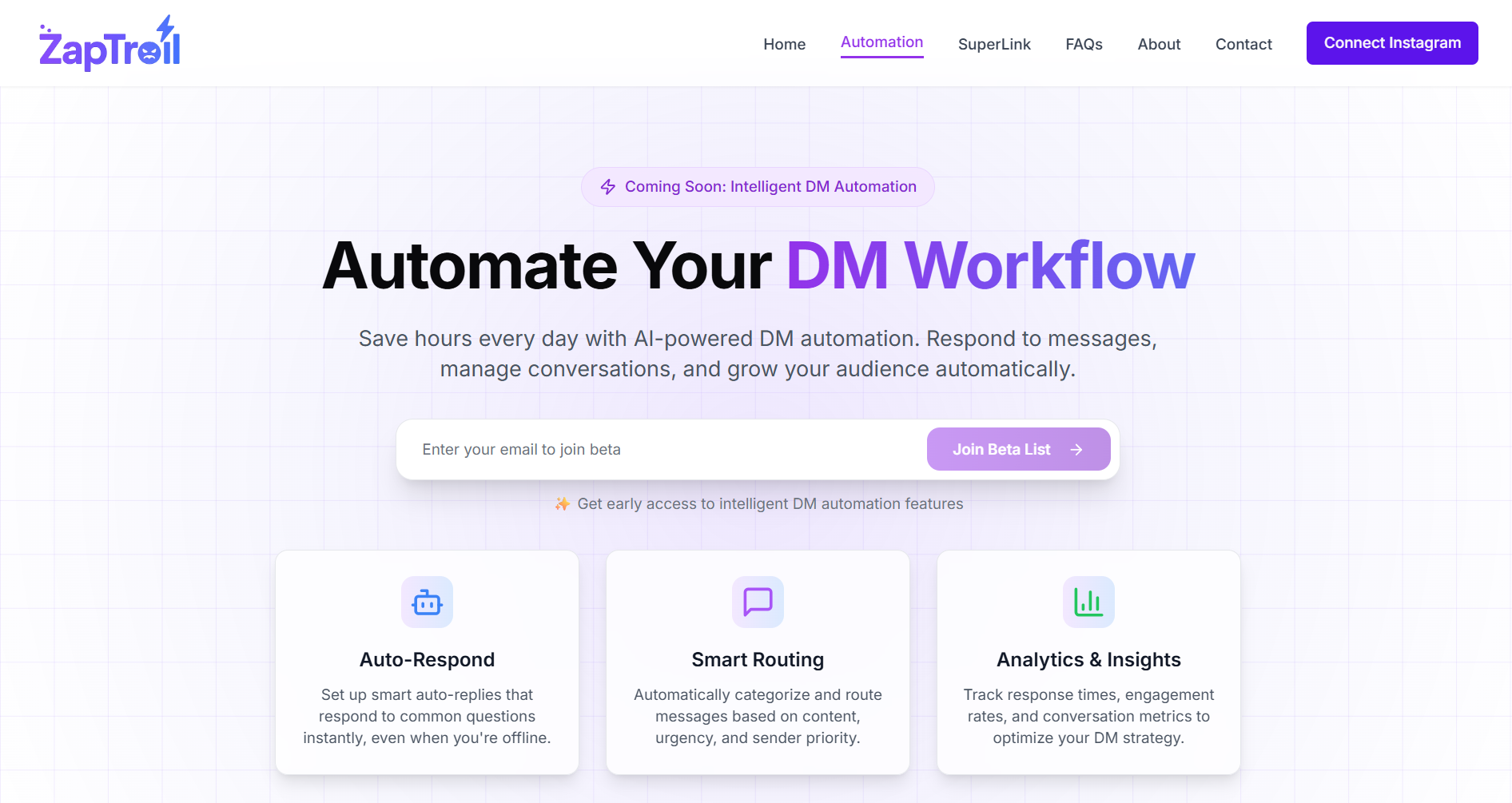 ZapTroll - Screenshot 3 showing product features and functionality