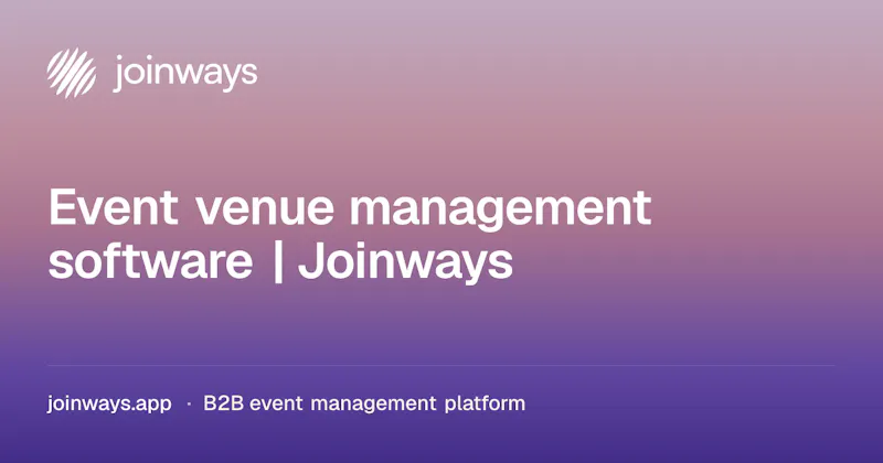 Joinways screenshot 1