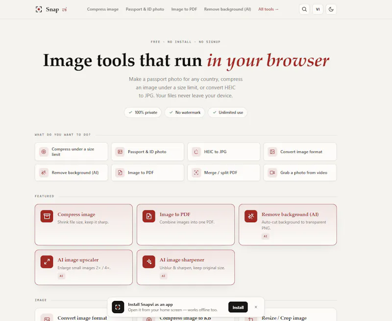 Snapvi screenshot 3