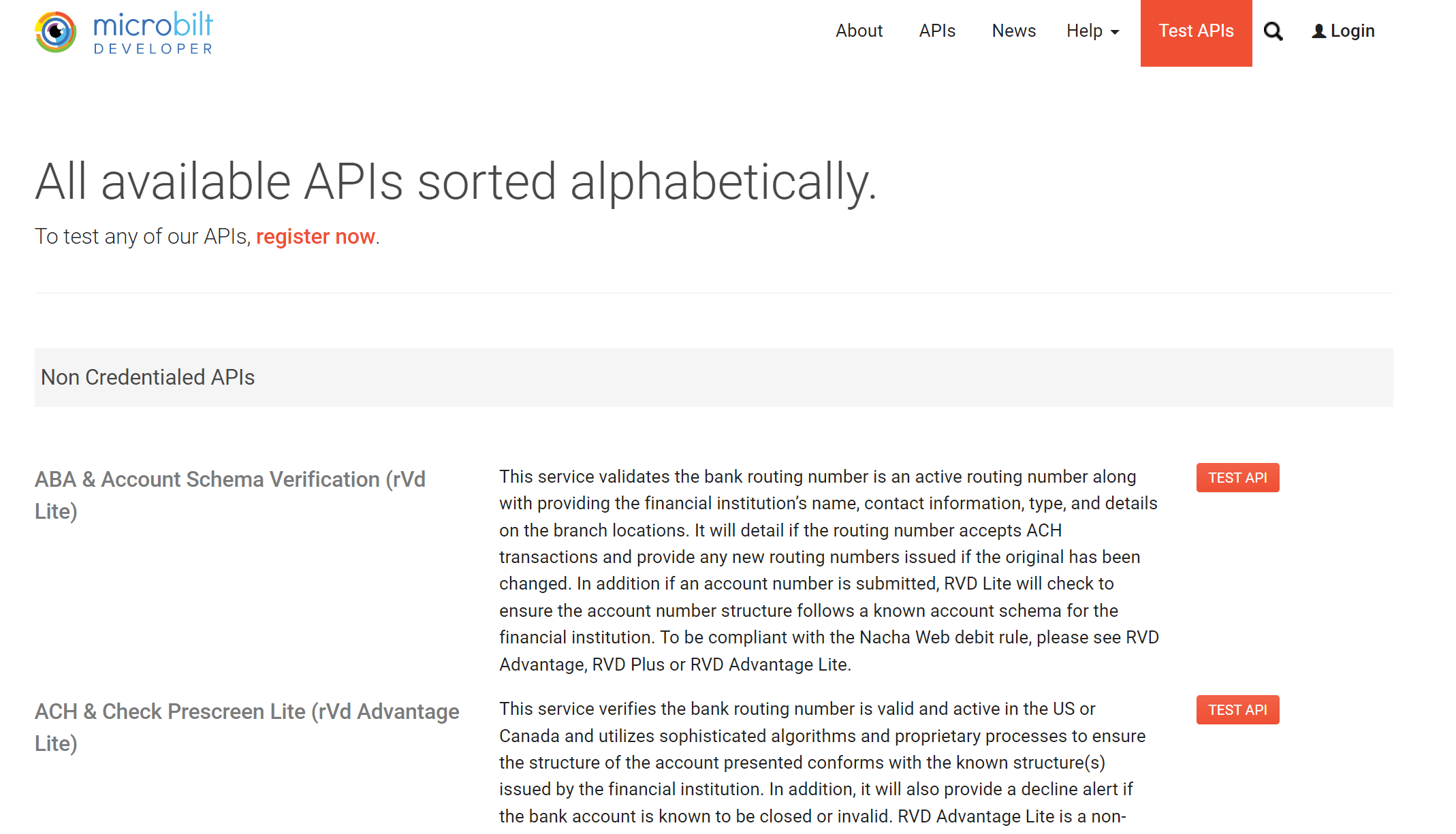 MicroBilt Alternative Credit API’s | gallery image
