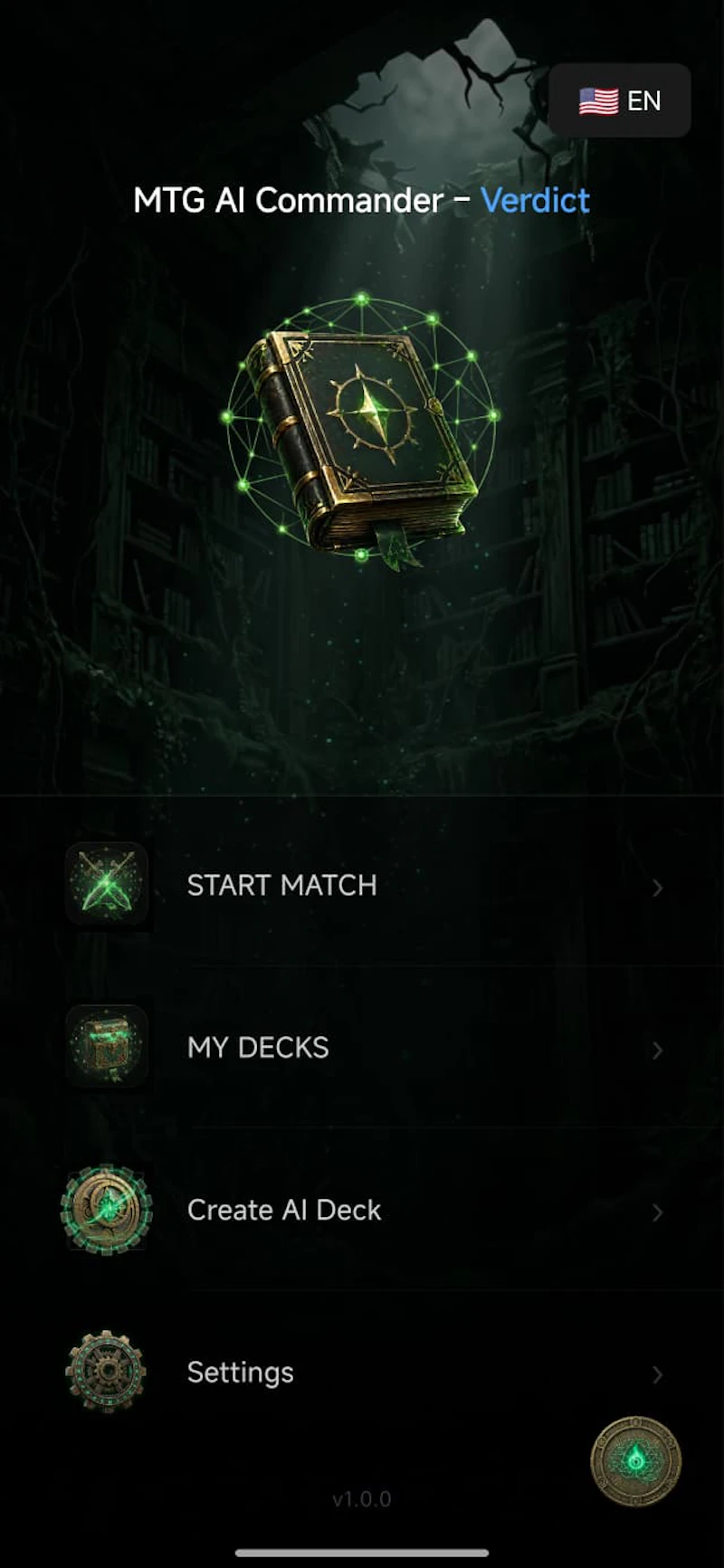 MTG AI Commander - Verdict screenshot 1