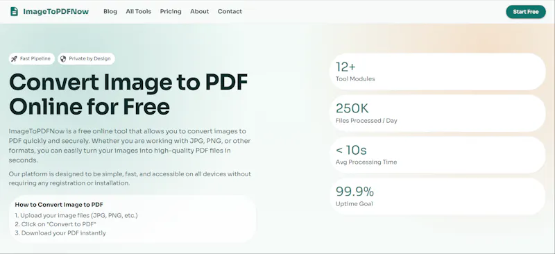 ImageToPDFNow screenshot 1