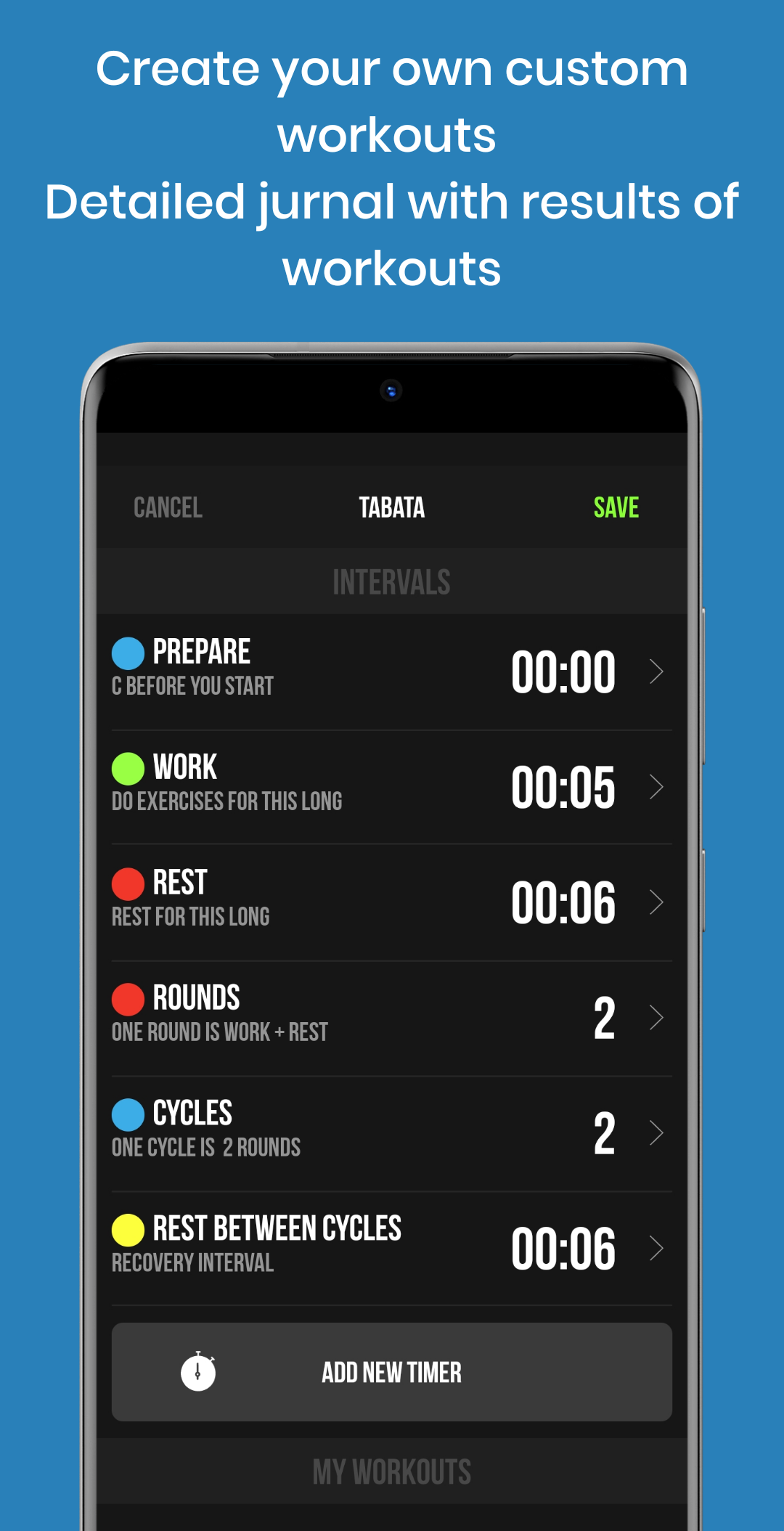 ZTimer Pro Tabata HIIT gallery image