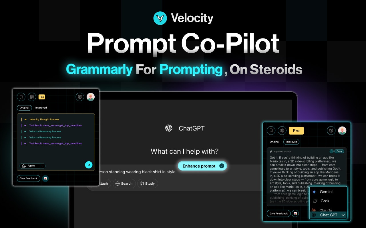 Velocity: Prompt Co-Pilot Lite gallery image