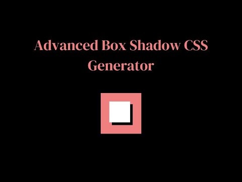 Advanced Box Shadow CSS Generator gallery image