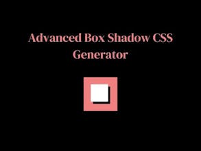 Advanced Box Shadow CSS Generator gallery image