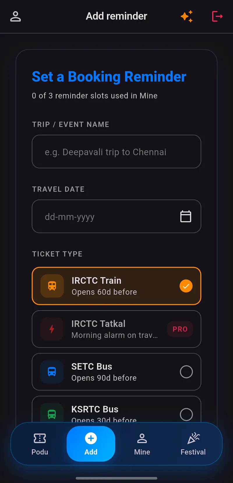 Ticket Podu screenshot 2
