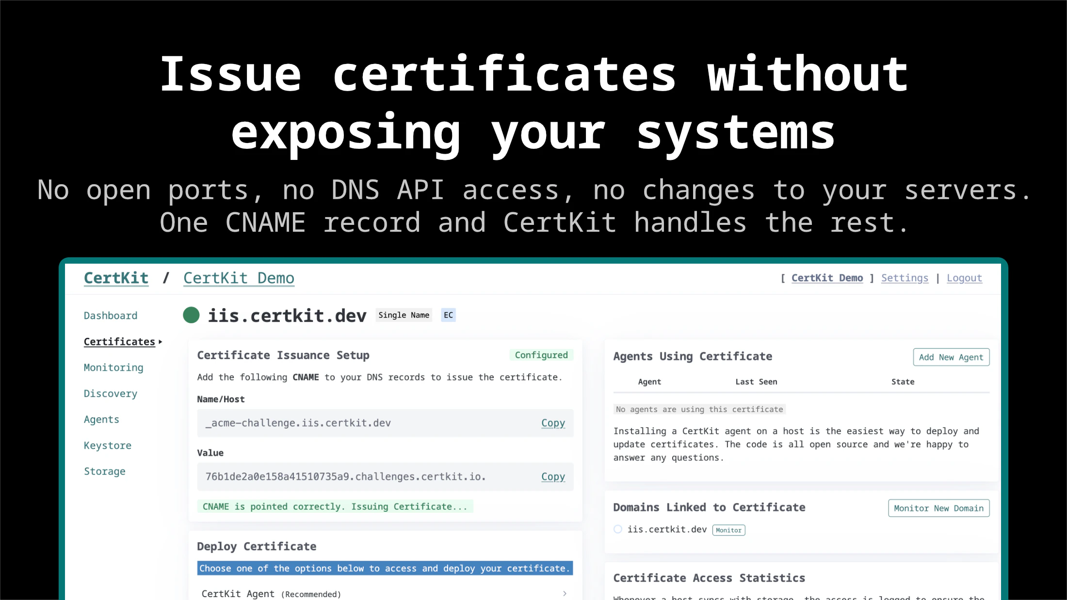 CertKit screenshot 3